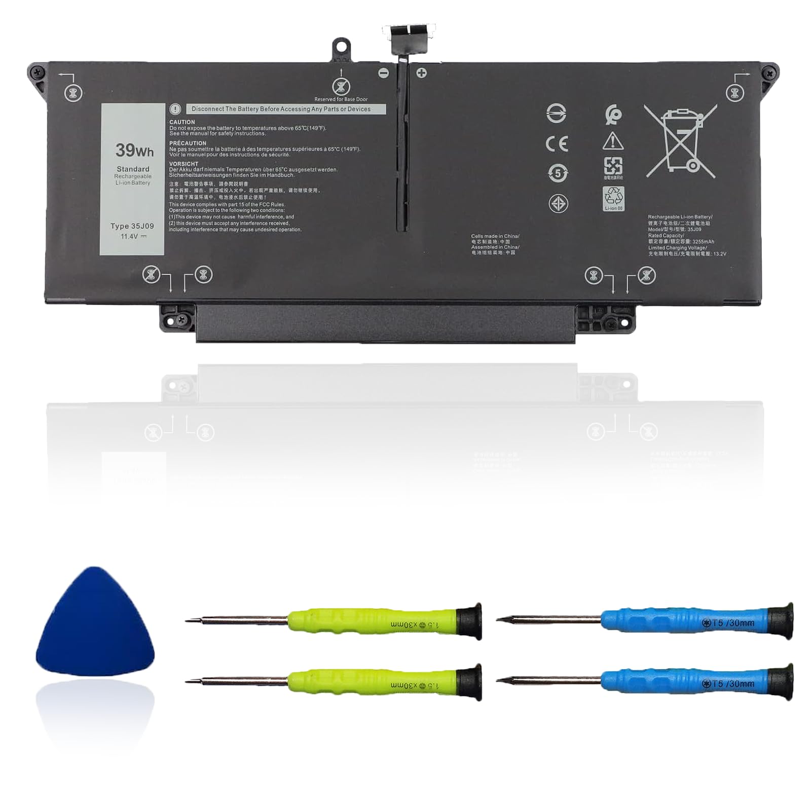 Amazon.com: OUWEE 35J09 Laptop Battery Compatible with Dell